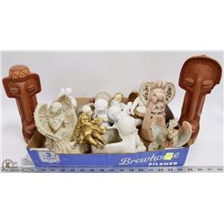 FLAT OF ASST ANGEL ORNAMENTS