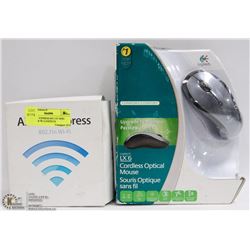 AIRPORT EXPRESS 802.11N WIFI ADAPTOR W/ LOGITECH