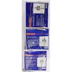 LOT OF 3 NEW WESTWARD HALOGEN WORK LAMPS WITH