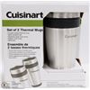 Image 1 : SET OF 2 CUISINART THERMAL MUGS