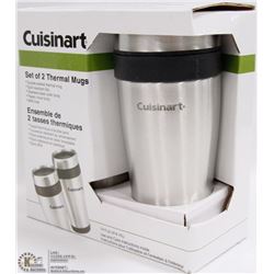SET OF 2 CUISINART THERMAL MUGS