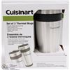 Image 1 : SET OF 2 CUISINART THERMAL MUGS