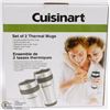 Image 1 : SET OF 2 CUISINART THERMAL MUGS