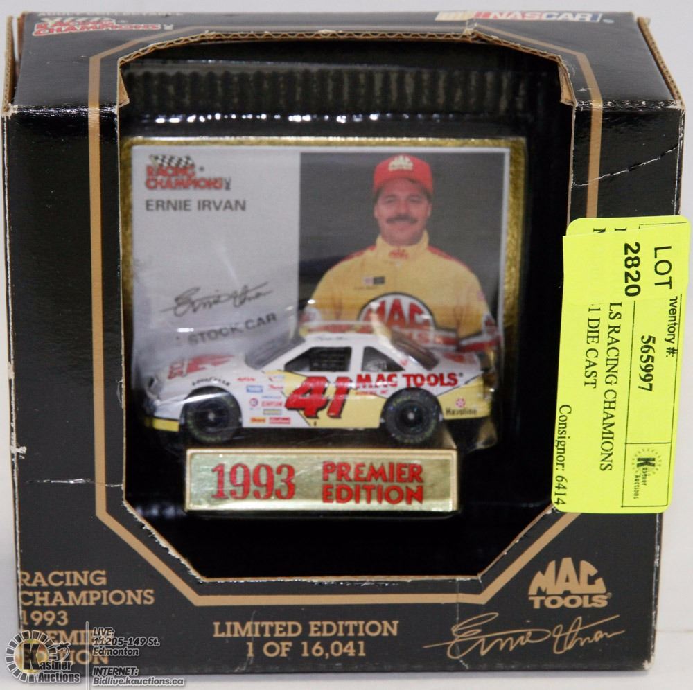 Mac Tools Racing Background MAC TOOLS RACING CHAMPIONS MODEL #41 DIE CAST