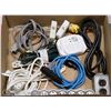 Image 1 : BOX OF EXTENSION CORDS, POWERBAR,