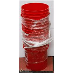 BUNDLE OF 5 GAL PAILS