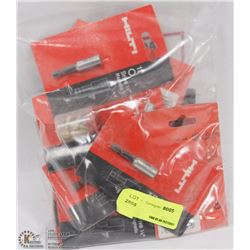 BAG OF HILTI MAGNETIC BITS ASSORTED