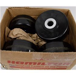 4 HAMILTON CASTOR WHEELS
