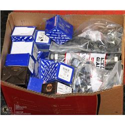 BOX OF WASHERS & FASTENERS