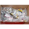 Image 1 : BOX OF ASST HARDWARE, FITTINGS, PLUMBING AND MORE
