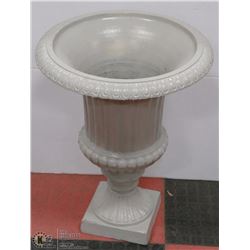 CAST IRON FLOWER PLANTER 2FT HIGH 19" DIAMETER