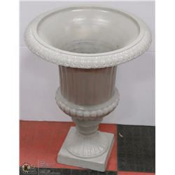 CAST IRON FLOWER PLANTER 2FT HIGH 19" DIAMETER