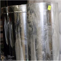 LARGE BUNDLE OF HVAC PIPING