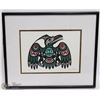 Image 1 : SIGNED MATTED & FRAMED JOE WILSON PRINT