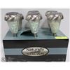 Image 1 : CASE OF 6 CRACKLE LIGHT OUTDOOR LIGHTS