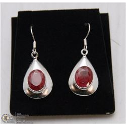 #11-NATURAL RUBY EARRINGS