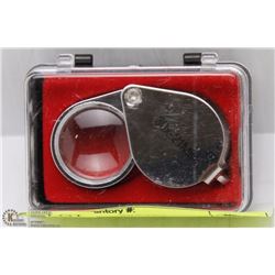 JEWELERS' MAGNIFIER IN CASE 30 POWER