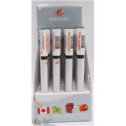 BOX OF 24 DISPOSABLE ELECTRONIC CIGARETTES