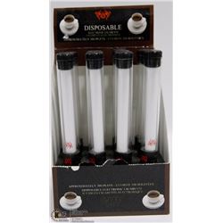 BOX OF 12 DISPOSABLE ELECTRONIC CIGARETTES