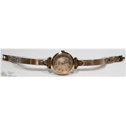 NEW FOSSIL GEORGIA ROSE DIAL GOLD-TONE LADIES