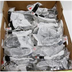 BOX OF 3M PROTECTIVE EYEWEAR BX GRAY FRAME W/