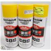 Image 1 : LOT OF 3 RUST-OLEUM MULTI PURPOSE ENAMEL SPRAY