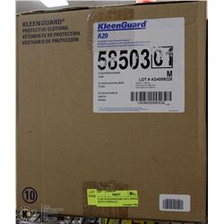 CASE OF KLEENGUARD A20 L DENIM BLUE COVERALLS