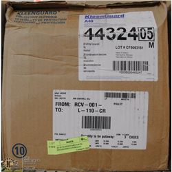 CASE OF KLEENGUARD A40 XL WHITE HOODED COVERALLS