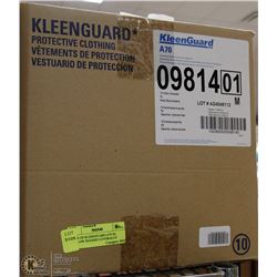 CASE OF KLEENGUARD A70 XL YELLOW HOODED COVERALLS