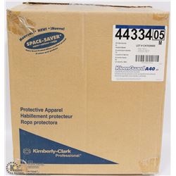 KIMBERLY CLARK XL WHITE HOODED & BOOTED COVERALLS