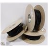 Image 1 : 3 SPOOLS OF 1/4" WIRE LOOM TUBING