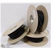Image 1 : 3 SPOOLS OF 1/4" WIRE LOOM TUBING