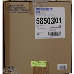 CASE OF KLEENGUARD  A20 LARGE DEMIN BLUE COVERALLS