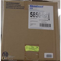 CASE OF KLEENGUARD A20 2XL DEMIN BLUE COVERALLS