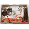 Image 1 : FLAT OF ELECTRIC CORDS, POWER BARS AND MORE