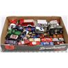 Image 1 : FLAT OF DIECAST CARS INCLUDING A METAL TRACTOR