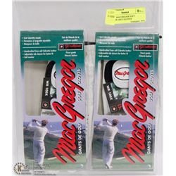 PAIR OF MACGREGOR SOFT LEATHER GOLF GLOVES