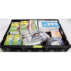 TOTE WITH ASSORTED LIGHTBULBS INCL ENERGY SMART
