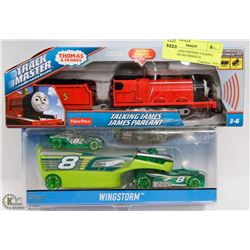 THOMAS AND FRIENDS TALKING JAMES AND HOTWHEELS