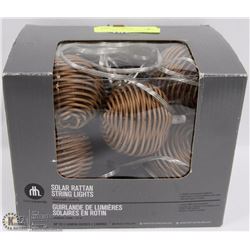 HOMETRENDS RATTAN STRING LIGHTS 23.62'