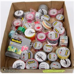 FLAT WITH MANY SCOTCH BRAND EXPRESSIONS TAPE INCL