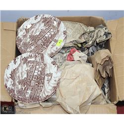 J. BROADHURST & SON SWAN INN DISH SET MADE IN