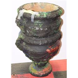 2 MEXICAN 16" PLANT POTS/VASES