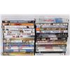 BOX OF OVER 30 DVD'S INCL. HAROLD AND KUMAR ESCAPE