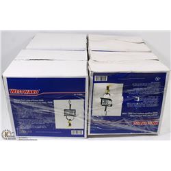 LOT OF 4 NEW WESTWARD HALOGEN WORK LAMPS WITH