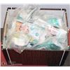 BOX OF NEW BORN DIAPERS