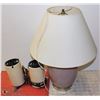 LOT OF 3 TABLE LAMPS