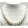 Image 1 : GENUINE PEARL STRAND NECKLACE W/ ST. SILVER CLASP