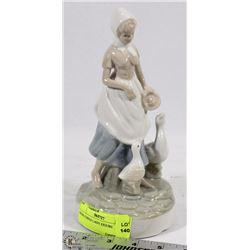 BONE CHINA LADY FIGURE