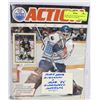 Image 1 : OILERS 1985 ACTION MAGAZINE W/ ANDY MOOG AUTHENTIC